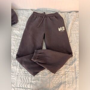 White fox sweatpants